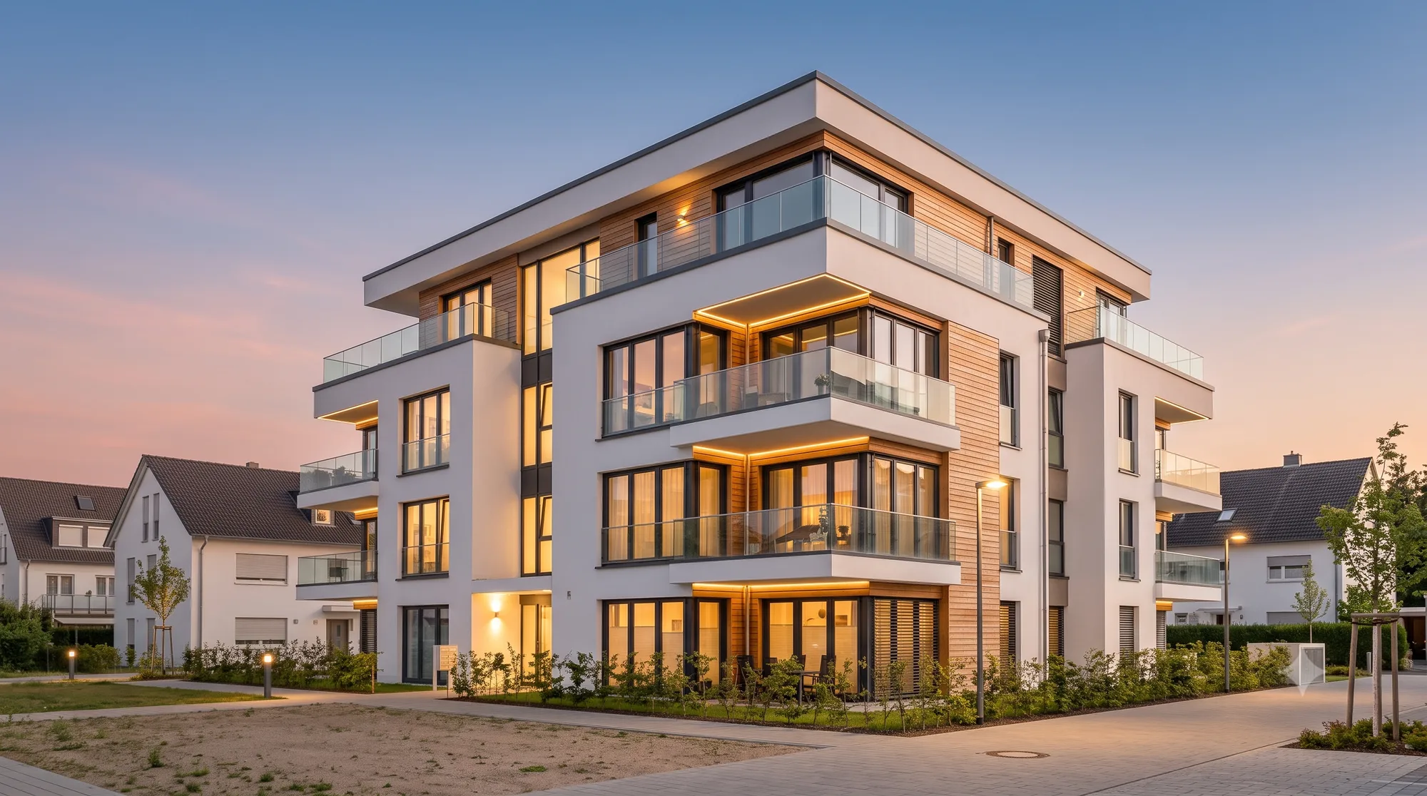 Moderne Immobilie, verwaltet von proHaus Immobilienmanagement